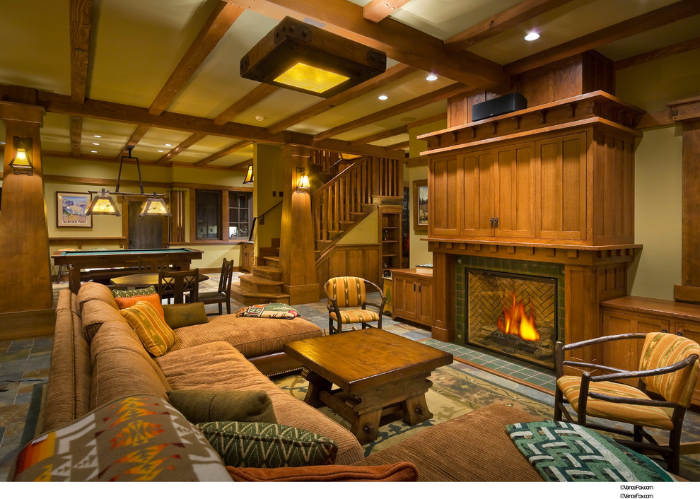 Summit Traditional Basement Sacramento by Dennis E. Zirbel