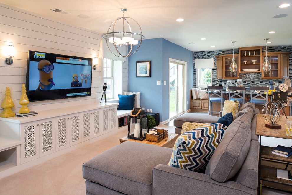 The Abbey Brambleton Traditional Basement DC Metro by