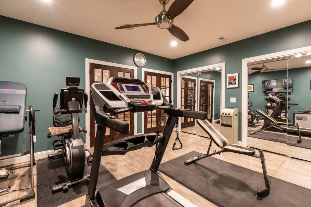 Total Basement Remodel for Refined Entertainment in Gainesville VA Contemporary Basement