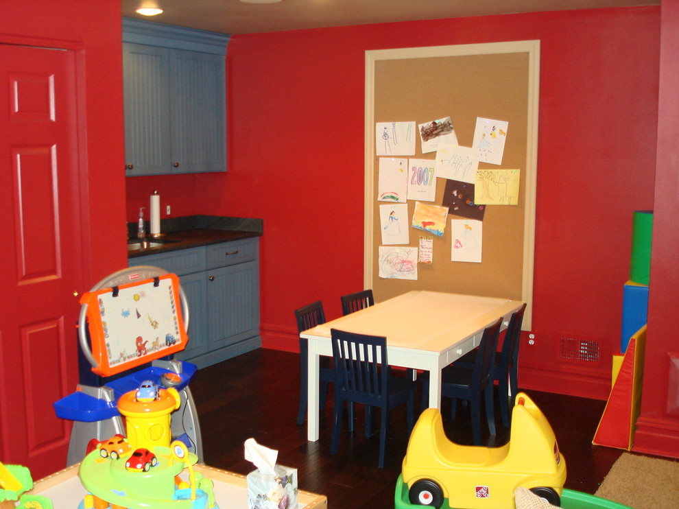 traditional Farm house for Today Traditional Basement Las Vegas