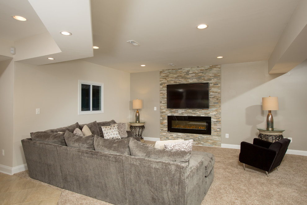 Transforming a Lorton Basement in Virginia Basement DC Metro by