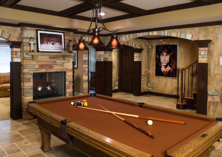 Tuscany basement Mediterranean Basement Atlanta by Atlanta