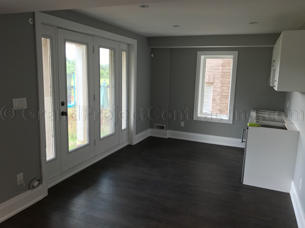 Walk Out Basement in Contemporary Basement Toronto