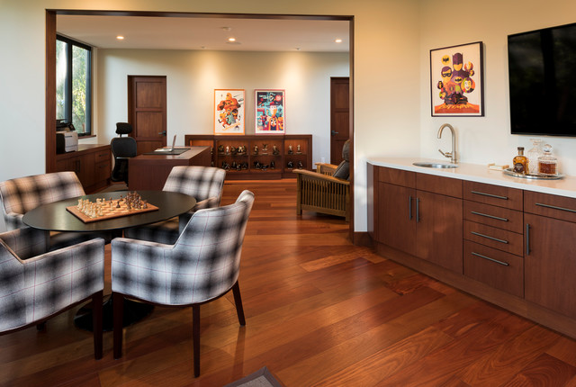 Woodsy Modern - Modern - Basement - San Diego - by IS Architecture | Houzz