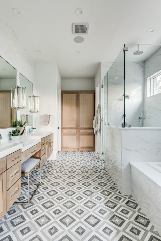 119 West Shore - Modern - Bathroom - Dallas - by 3rd Street Custom ...