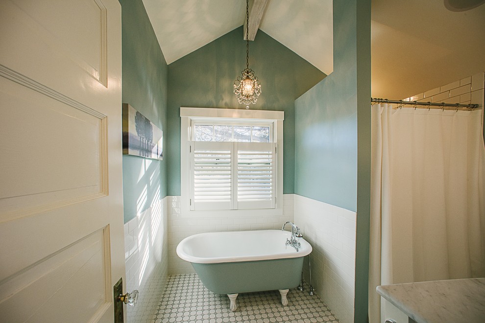 1920 Historic Remodel Craftsman Bathroom Other by Madrone