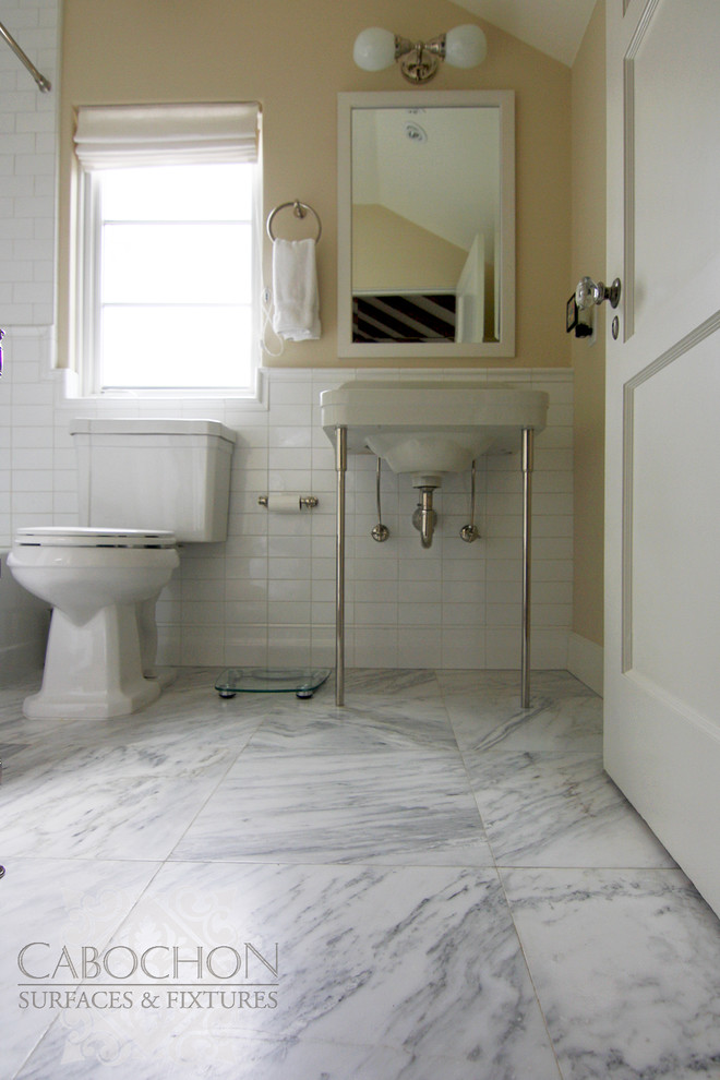 1920's Thomas Shepard Renovation, La Jolla Traditional Bathroom