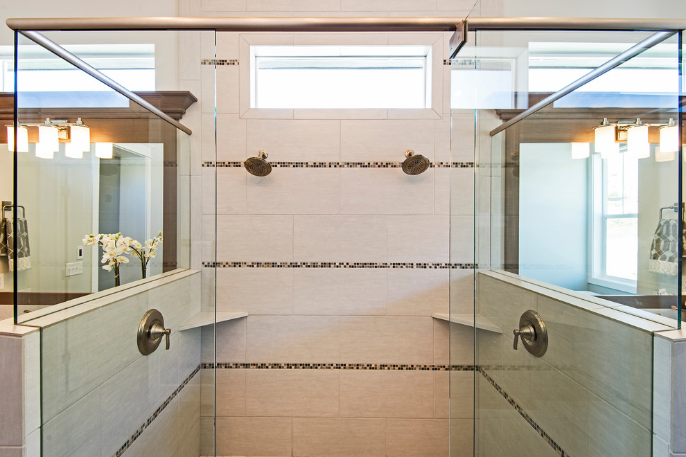 Bathroom - craftsman bathroom idea in Salt Lake City