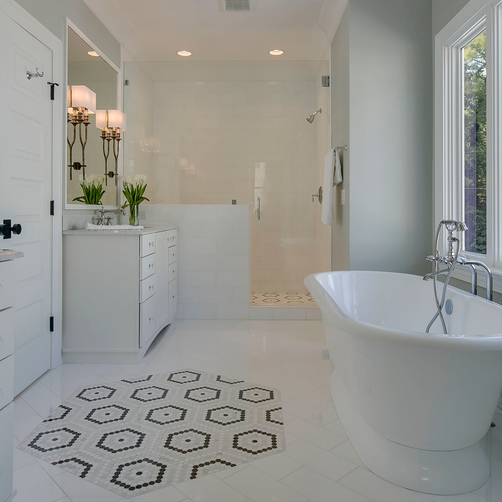 2016 Parade of Homes - Transitional - Bathroom - Raleigh - by DJF ...