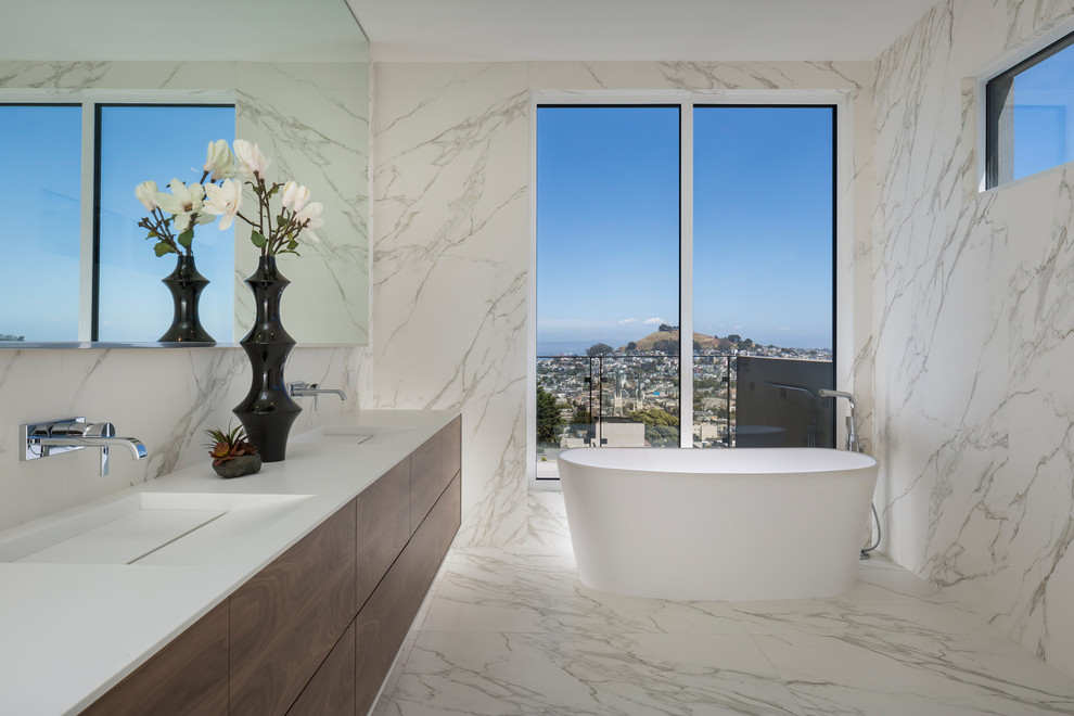 Modernes Badezimmer in San Francisco