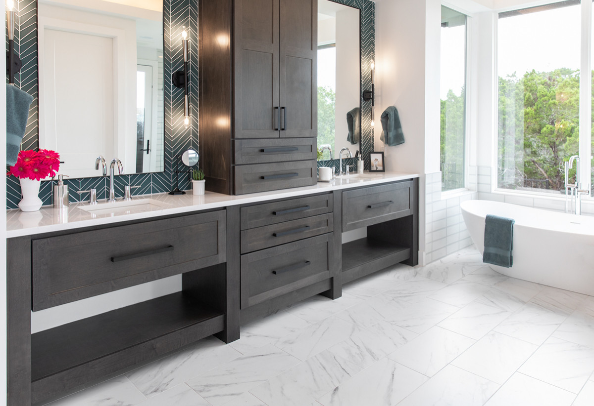 Top Vanity Sink and Mirror Style Picks for Master Baths in 2020