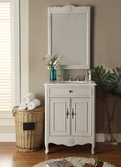 24 Benton Collection Triadsville Corner Bathroom Vanity - Model