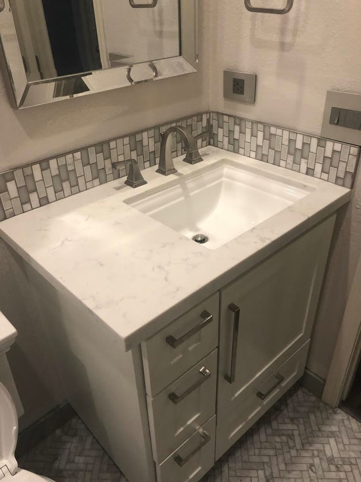 3/4 Bathroom Sink - Modern - Bathroom - Sacramento - by Linhares ...