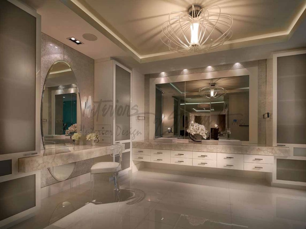 4Story Penthouse Miami Contemporary Bathroom Miami by