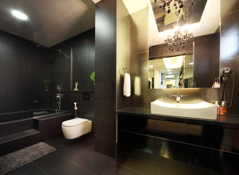 525a Upper Changi Road Contemporary Bathroom Singapore by The