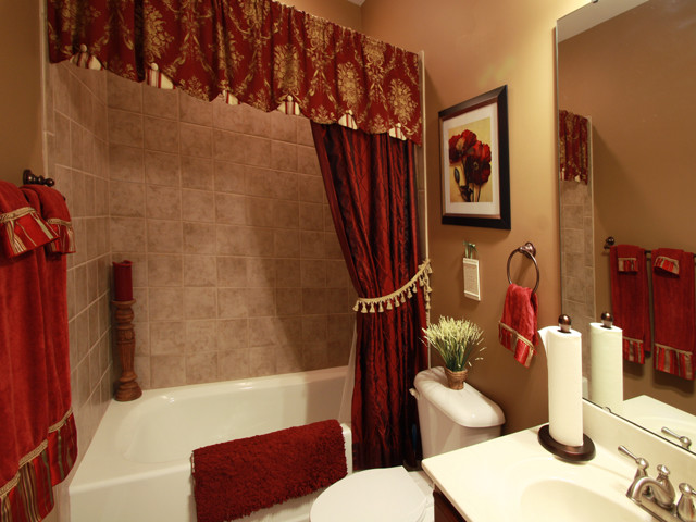 This is an example of a traditional bathroom in Charlotte.