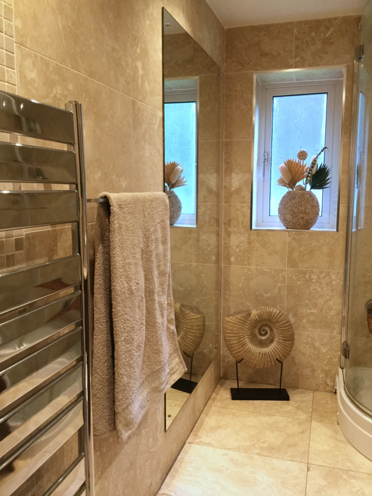 A Coastal Retreat - Simple Luxury - Beach Style - Bathroom - Glasgow ...