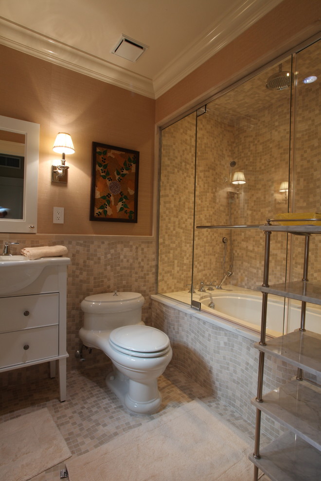 Klassisches Badezimmer in New York
