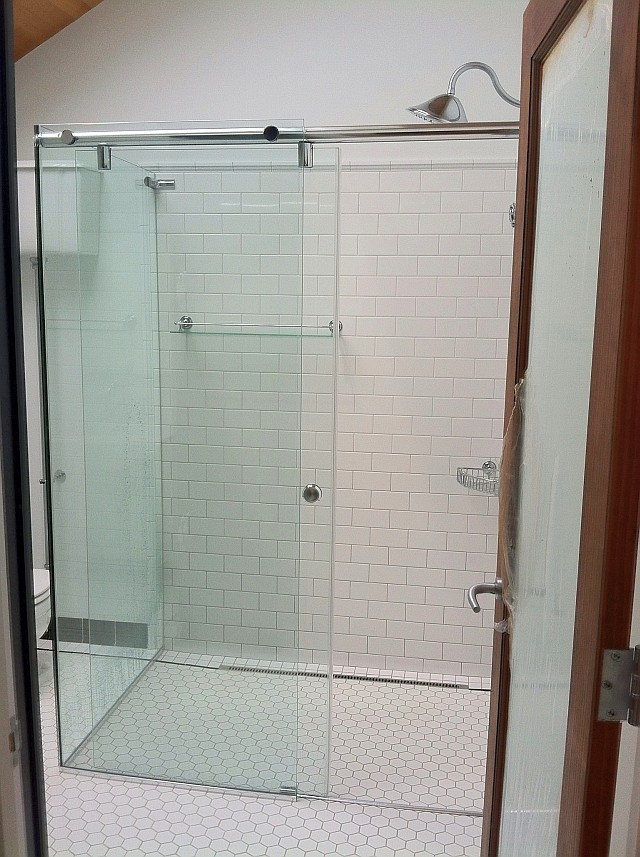 Aa All Glass Shower Modern Bathroom Detroit By Stella Contracting Inc Houzz