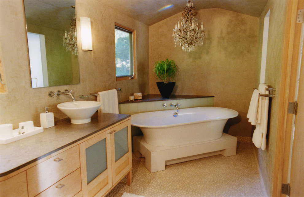 Abbott Contemporary Bathroom New York by valerie pasquiou