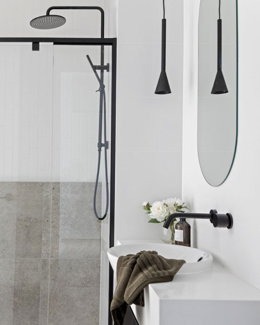 ABI Matte Black Tapware Modern Bathroom Gold Coast Tweed by