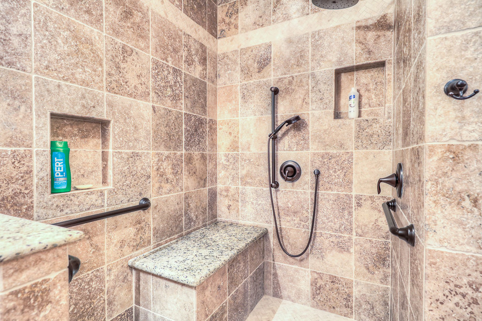 ADA Bathroom Remodel Traditional Bathroom Houston by GB General