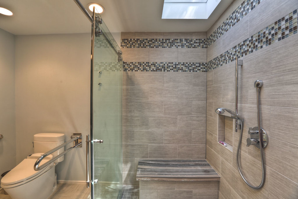 ADA Bathroom Remodel in Medical Center Traditional Bathroom