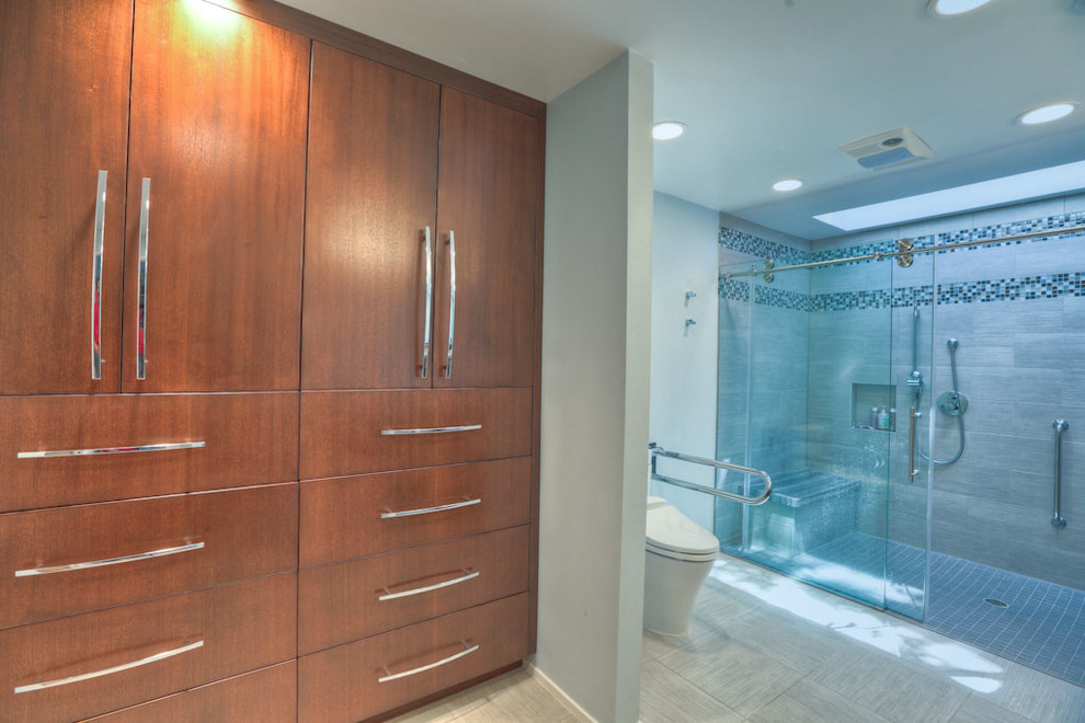 ADA Bathroom Remodel in Medical Center Traditional Bathroom