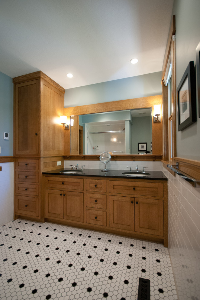 After 3 Forest Lake Arts & Crafts Bathroom Craftsman Bathroom