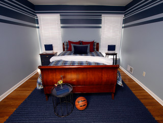 All Boy Custom Bedroom Border - Transitional - Bathroom - New York - by ...