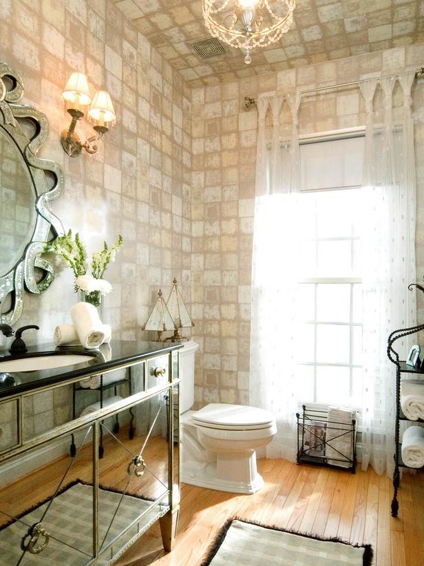Inspiration for a shabby-chic style bathroom remodel in Miami