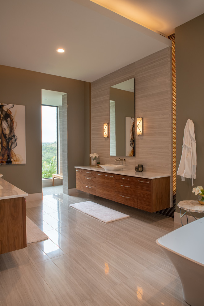 Стильный дизайн: главная ванная комната в стиле неоклассика (современная классика) - последний тренд