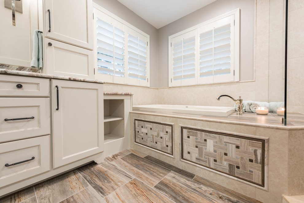 An Ornate Master Bathroom Traditional Bathroom Other by J&J Carpet One Floor & Home