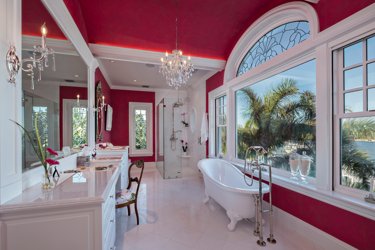 Klassisches Badezimmer in Miami