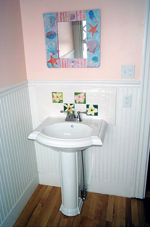 Bathroom - traditional bathroom idea in Portland Maine
