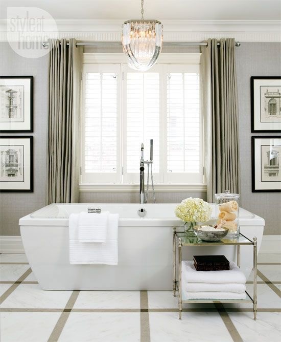 Inspiration for a classic bathroom in Toronto.