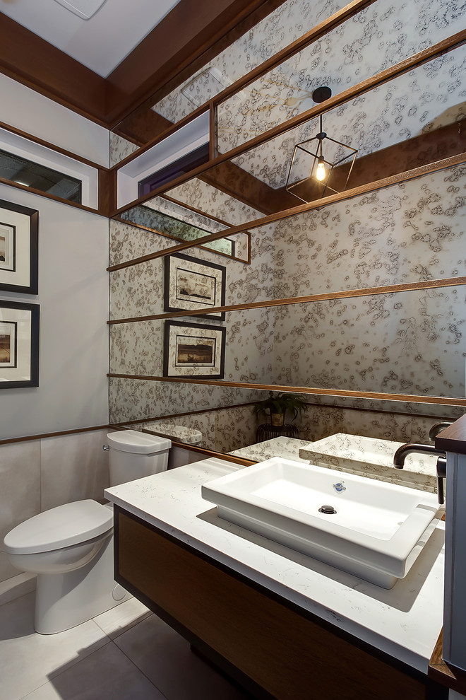 Antique Mirror Bathroom Calgary by Simple Spaces Houzz