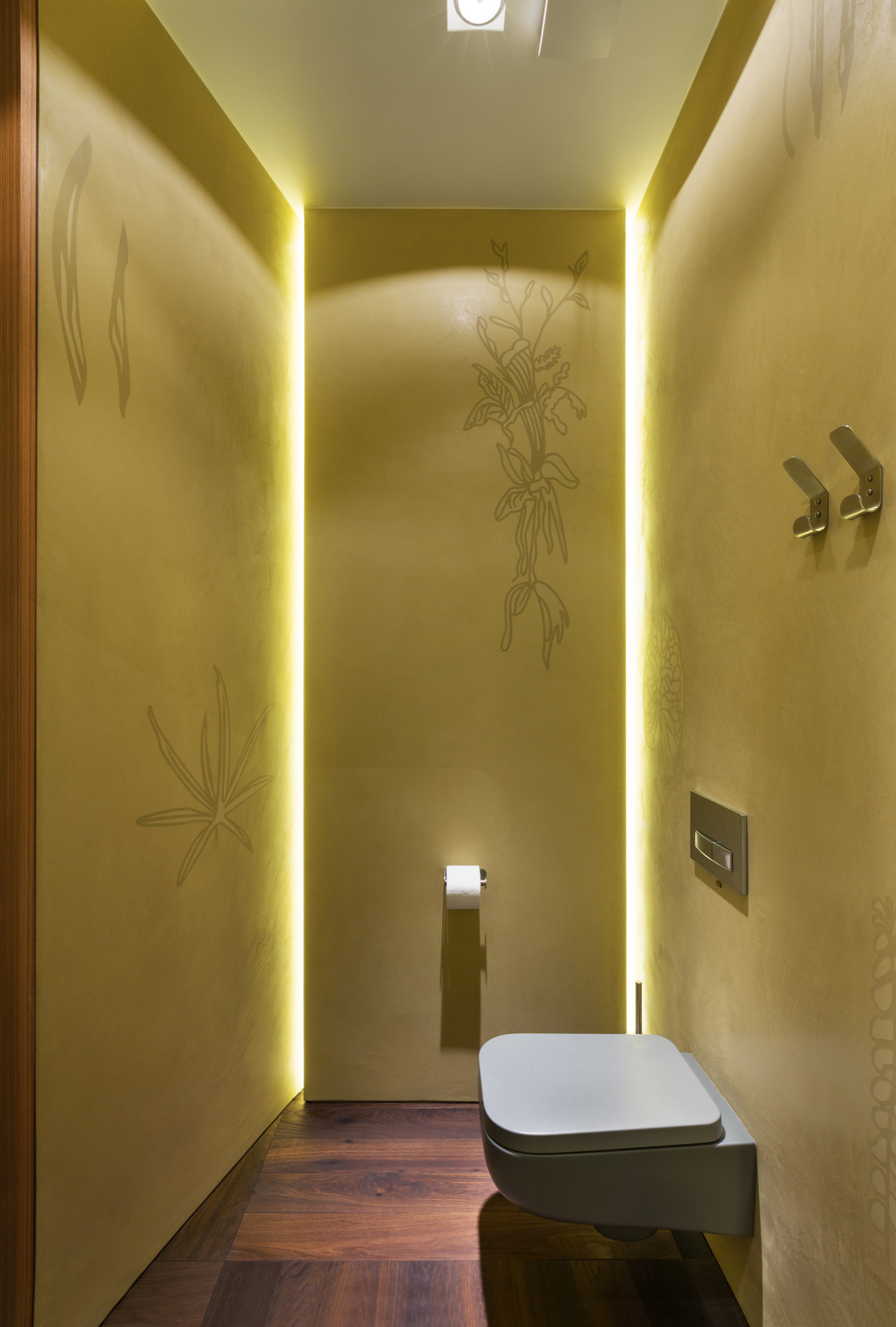 Дизайн интерьера туалета (санузла)