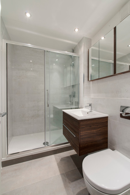 Apartment, Swiss Cottage - Modern - Badezimmer - London - von Laroya & Co.