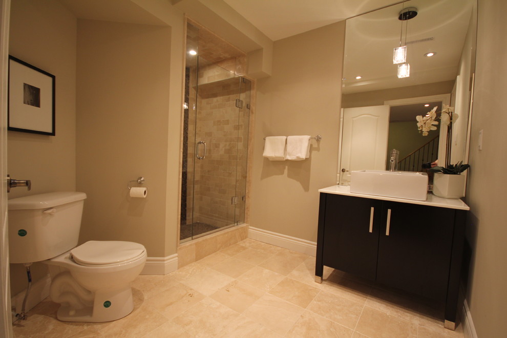 Apple Blossom Contemporary Bathroom Toronto by ALLDECOR Home