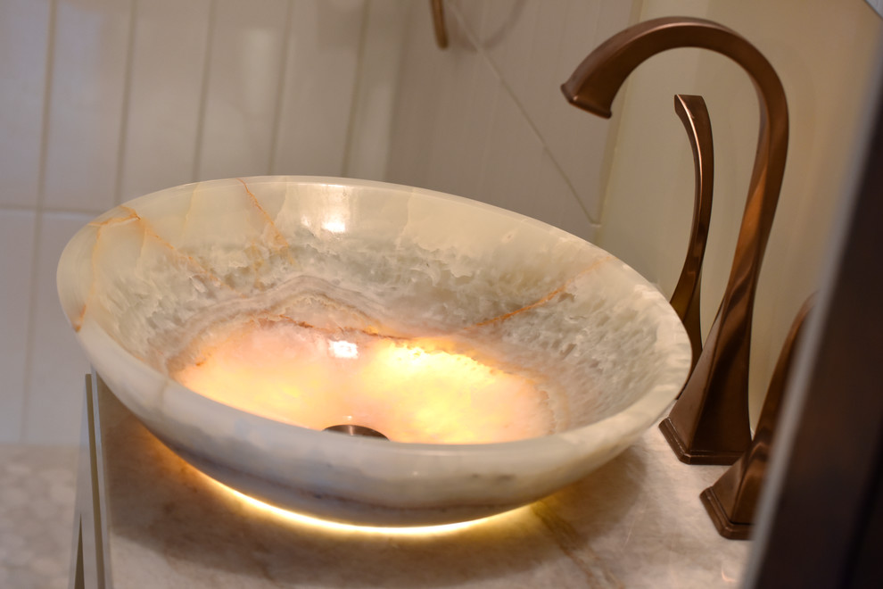 Art Nouveau Oakwood Bathroom Traditional Bathroom Other by