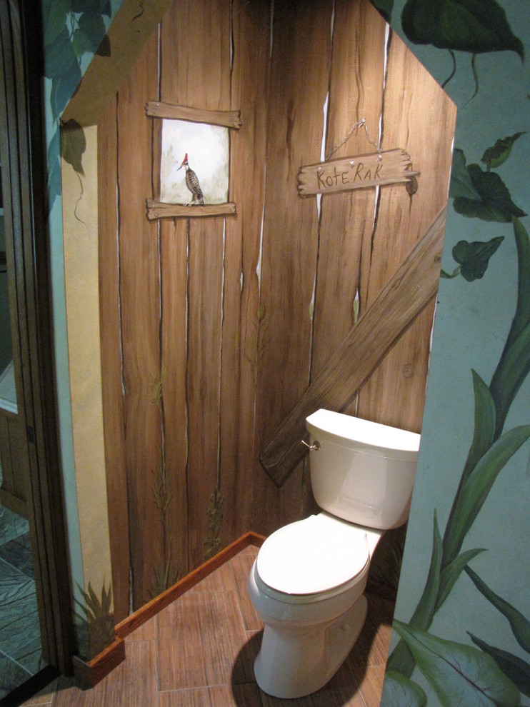 Bathroom - eclectic bathroom idea in Other