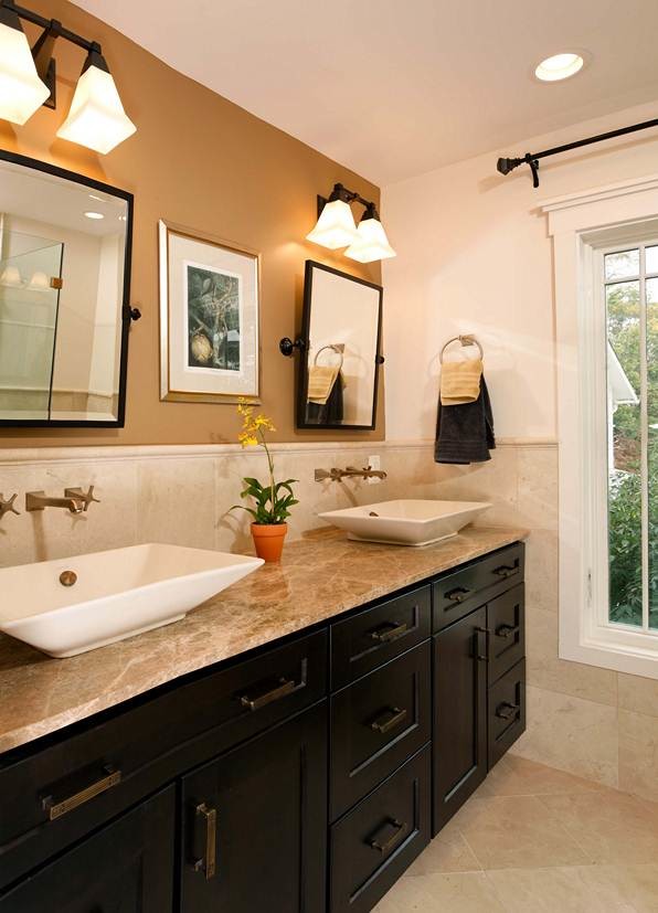 Bathroom - craftsman bathroom idea in DC Metro