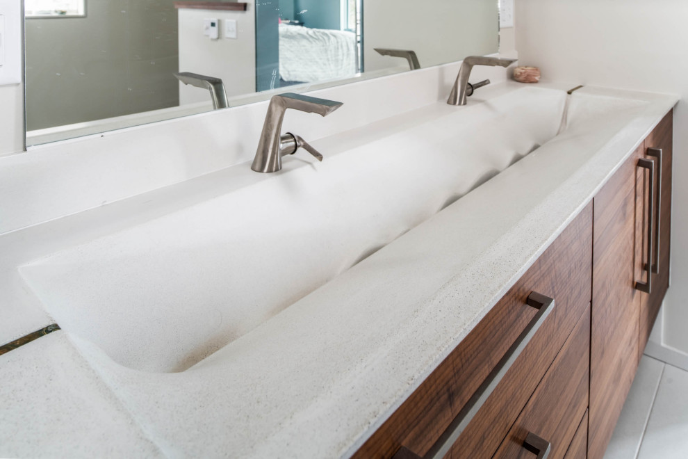 Asheville Custom Master Bathroom Contemporain Salle de Bain