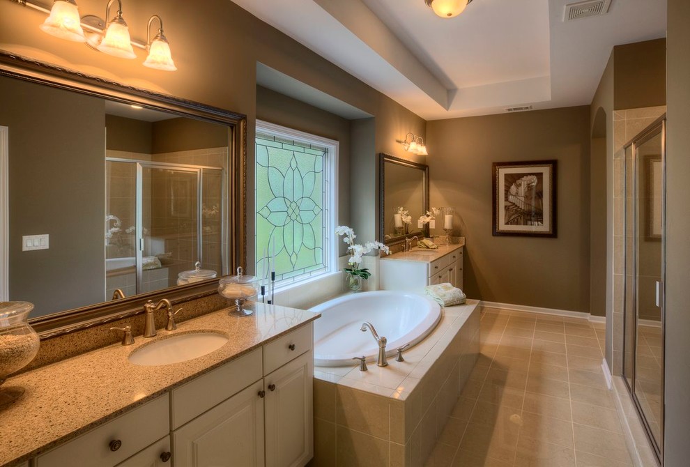 Ashton Woods Homes Bathrooms Contemporary Bathroom Atlanta by
