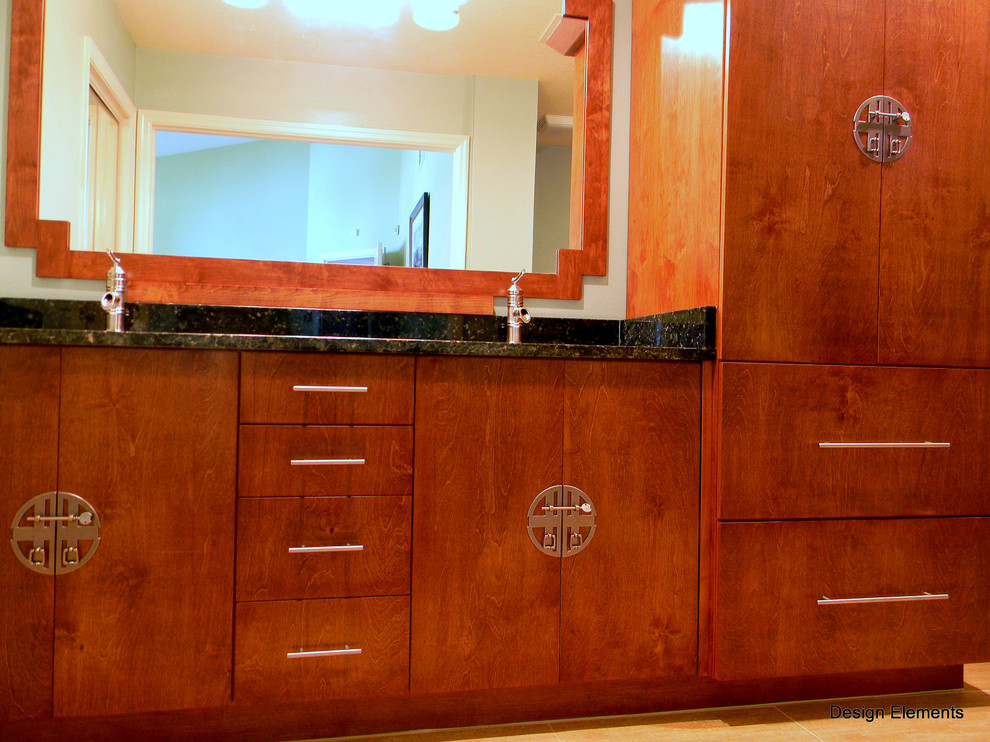 Asian Inspired Master Bath Asian Bathroom Orlando by Design