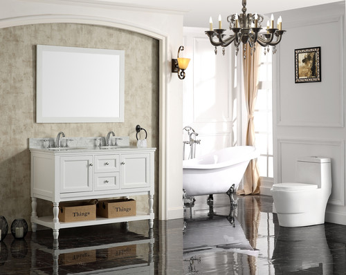 10 Trending 48 Inch Bathroom Vanities, Best Size Vanity For Small Bathroom