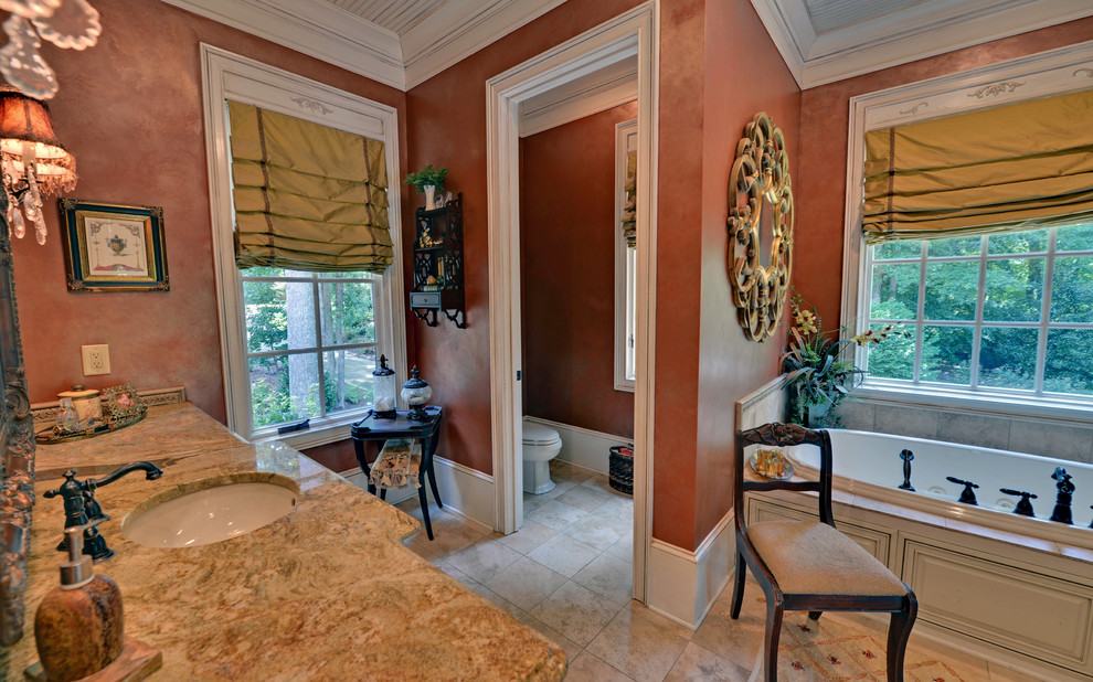 Inspiration for a timeless bathroom remodel in Atlanta