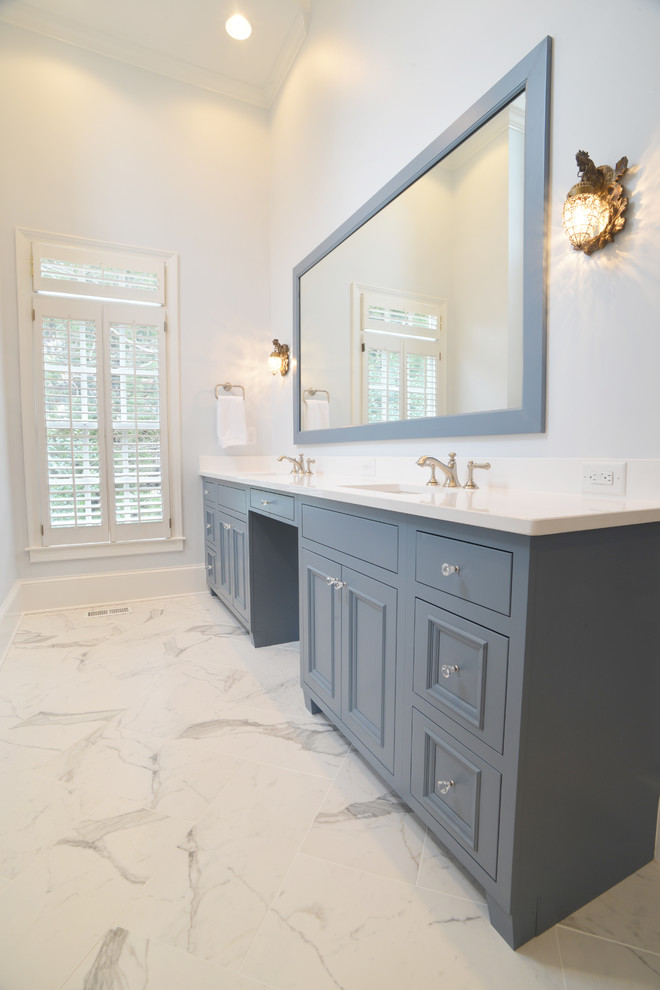 Atlanta Master Bathroom Renovation Bathroom Atlanta by Artisans