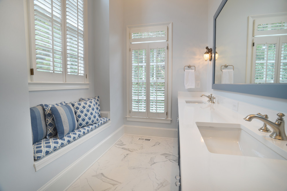 Atlanta Master Bathroom Renovation Bathroom Atlanta by Artisans
